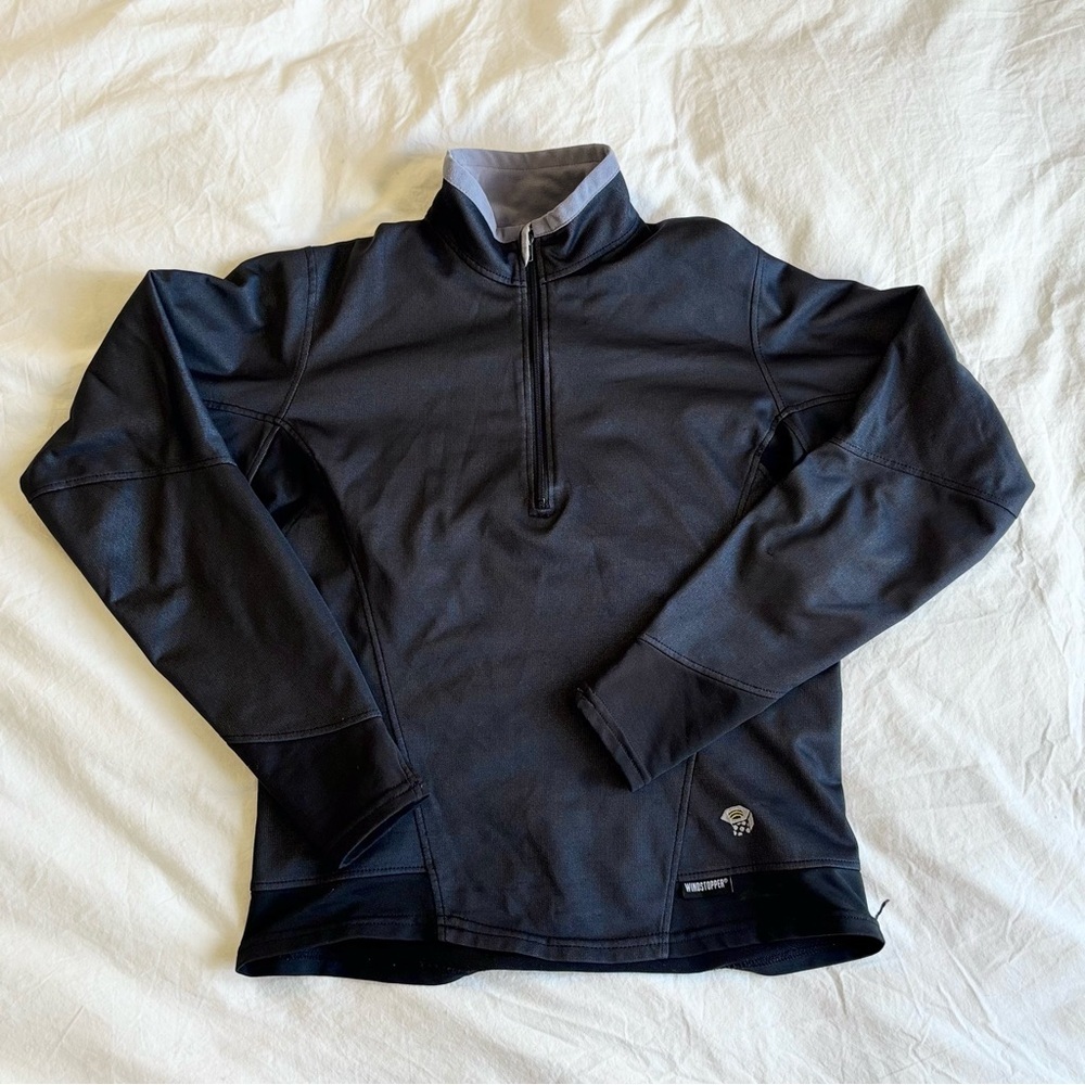 Mountain Hardware Windstopper Quarter Zip, size small